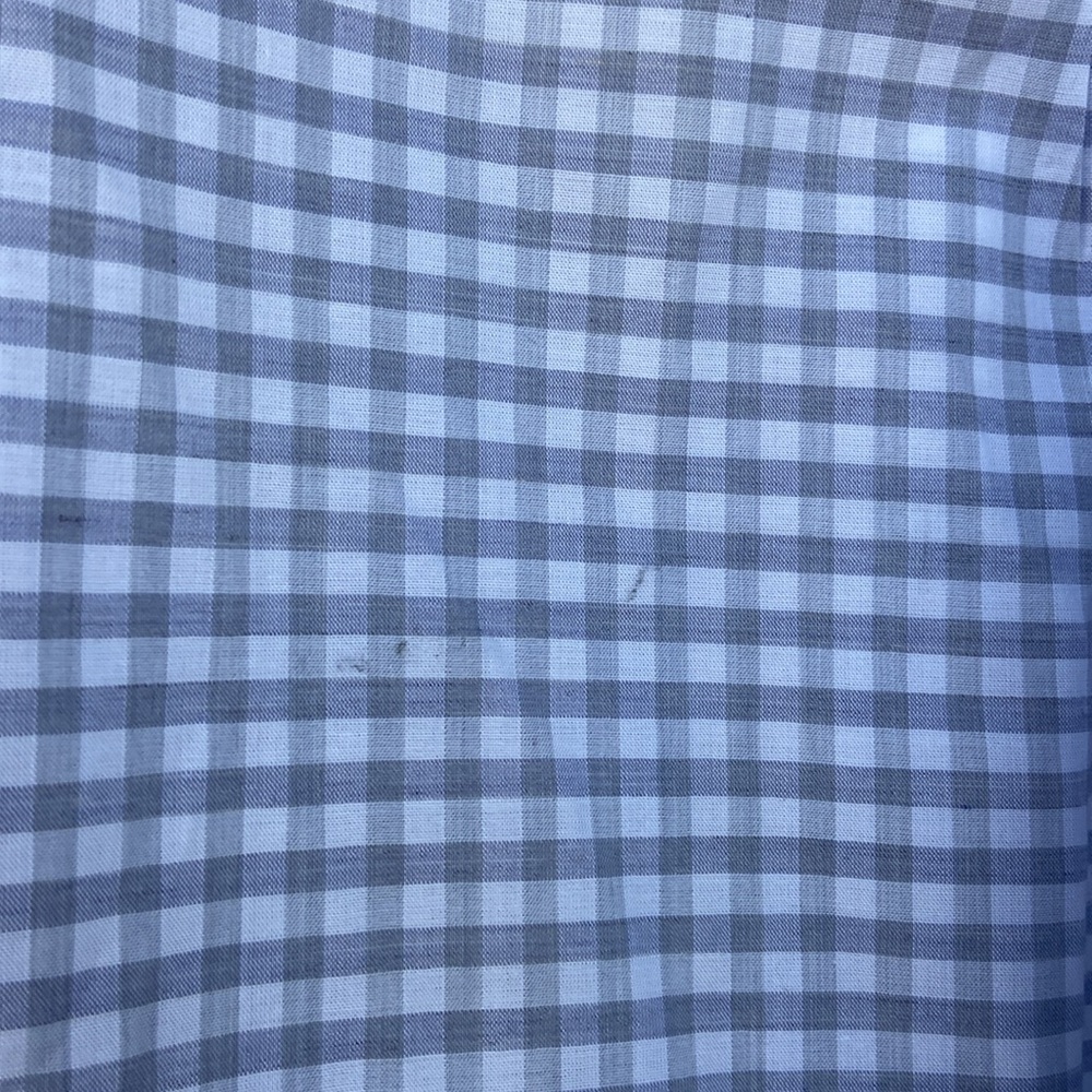 Faherty Gray Checkered Button Down Shirt. Size Xxl - image 5